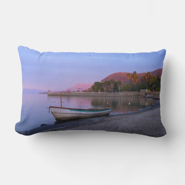 Daybreak op Lake Chapala Shores Kussen (Voorkant)
