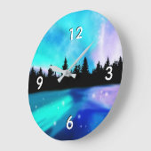 Daybreak Reflecties Large Clock Grote Klok (Hoek)