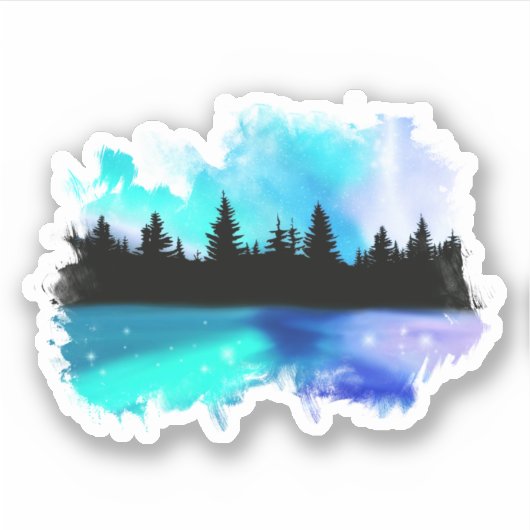 Daybreak Reflecties Sticker (Voorkant)