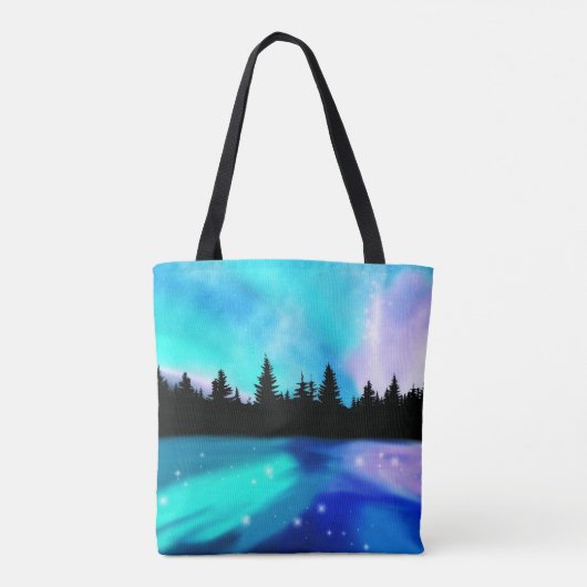 Daybreak Reflections Canvas tas (Achterkant)