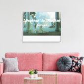 "Daybreak" van Maxfield parish verpakt canvas (Insitu (Woonkamer))