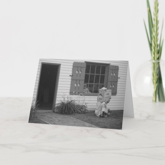 "Daybreaking News" Gefeliciteerd Kaart (Voorkant)