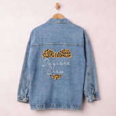 Daycare Crew School Childcare Provider Team Teache Denim Jacket (Hangar)