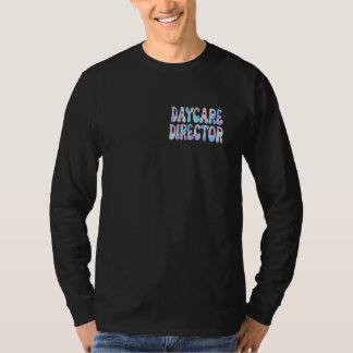 Daycare Director Groovy Terug naar school Schattig T-shirt