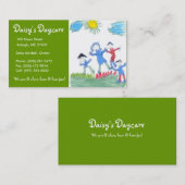 Daycare Green Grass Visitekaartje (Voorkant / Achterkant)