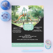 Daycare Playground Center Flyer (Enkel)