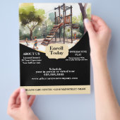 Daycare Playground Park Center Flyer (Hand)