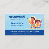 Daycare Professional Business | Deep Blue Visitekaartje (Voorkant)