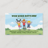Daycare Professional Business | Gelukkige Kinderen Visitekaartje (Voorkant)