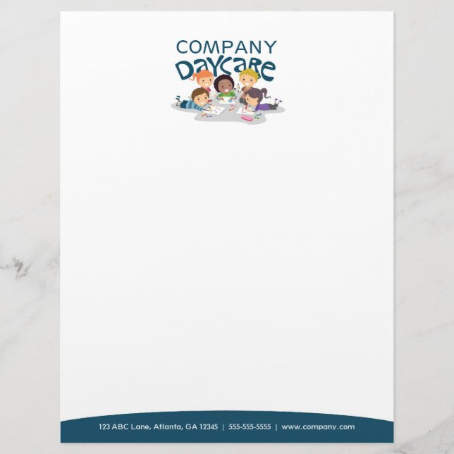 Daycare Professional Letterhead Custom Briefhoofd (Voorkant)
