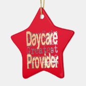 Daycare Provider Extraordinaire Keramisch Ornament (Links)