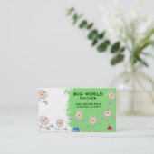 DAYCARE Visitekaartje voor kinderverzorging (Staand voorkant)