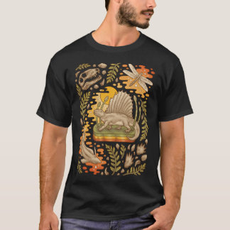 Daydream Dimetrodon Natuurhistorische Kunst Perm T-shirt