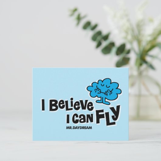 Daydream gelooft dat hij kan vliegen briefkaart (Staand voorkant)