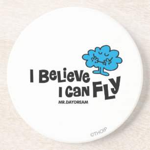 Daydream gelooft dat hij kan vliegen zandsteen onderzetter