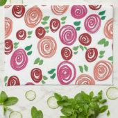 Daydream Roses Theedoek (Gevouwen)