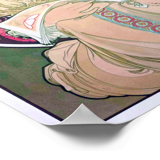 Daydream (Spring), Mucha Poster (Hoek)