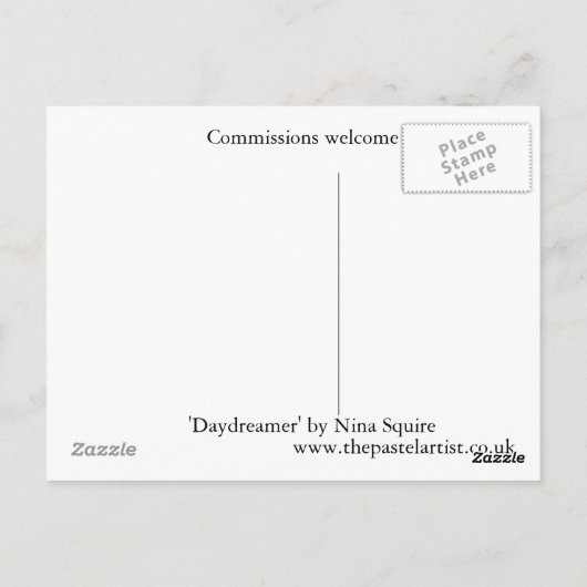 Daydreamer Briefkaart (Achterkant)