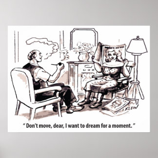 Daydreamer, Man en Vrouw relatie, Humor, Poster