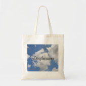 Daydreamer Whimsical Cloud Canvas tas (Voorkant)