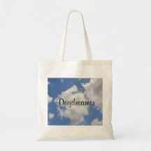 Daydreamer Whimsical Cloud Canvas tas