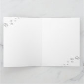 Daydreaming Cool Cat's Tropical Escape Bedankkaart (Binnen)