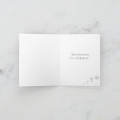 Daydreaming Cool Cat's Tropical Escape Feestdagen Kaart (Binnen)