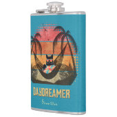 Daydreaming Cool Cat's Tropical Escape Heupfles (Links)