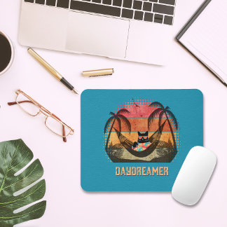 Daydreaming Cool Cat's Tropical Escape Muismat