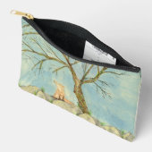 Daydreaming Fox Zipper Pouch Etui (Open)
