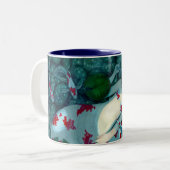 Daydreaming Koi Mermaid Mok (Voorkant links)