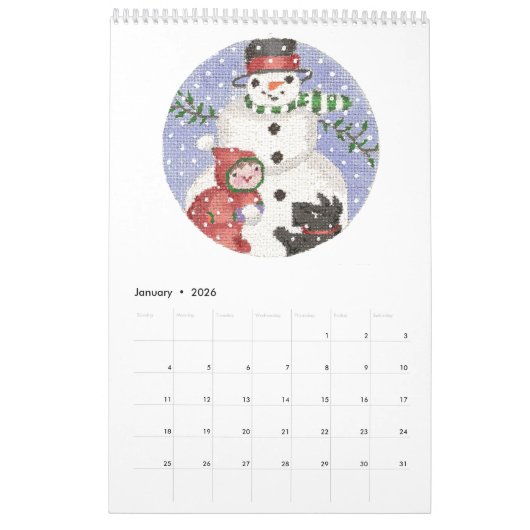 Daydreams 2026 kalender (Jan 2026)