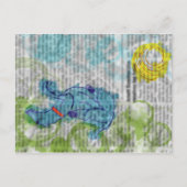 Daydroaming Dog Briefkaart (Voorkant)