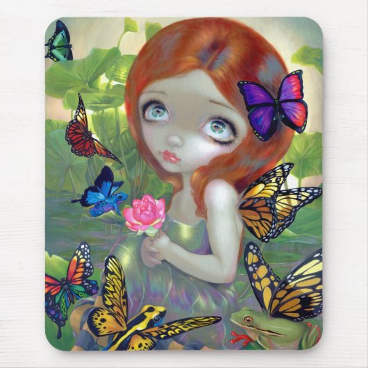 "Daydromen and Frogs" Mousepad Muismat (Voorkant)