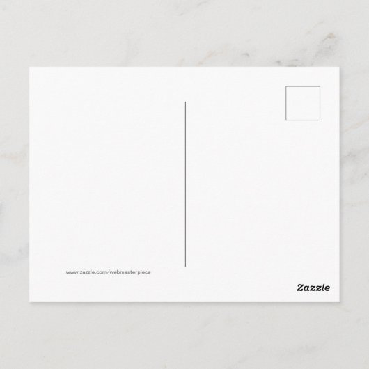 Daydroom (Lente), Mucha Briefkaart (Achterkant)