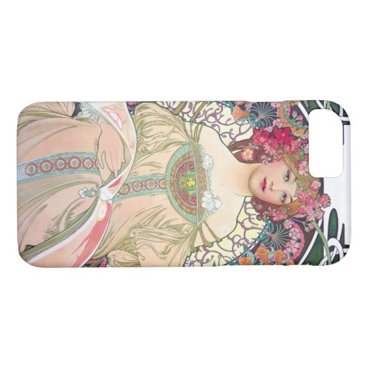 Daydroom (Lente), Mucha Case-Mate iPhone Case (Achterkant (Horizontaal))