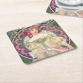 Daydroom (Lente), Mucha Kartonnen Onderzetters (Schuin)