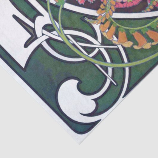 Daydroom (Lente), Mucha Tissuepapier (Detail)