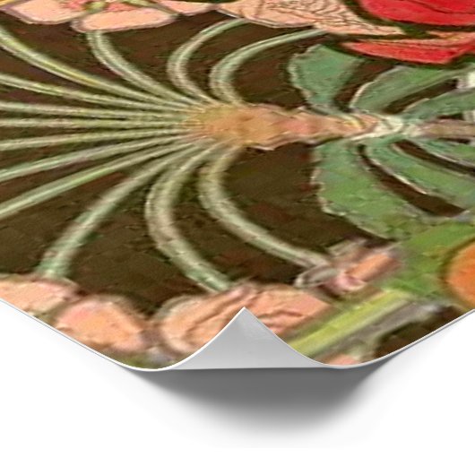 Daydroom van Alphonse Mucha Poster (Hoek)