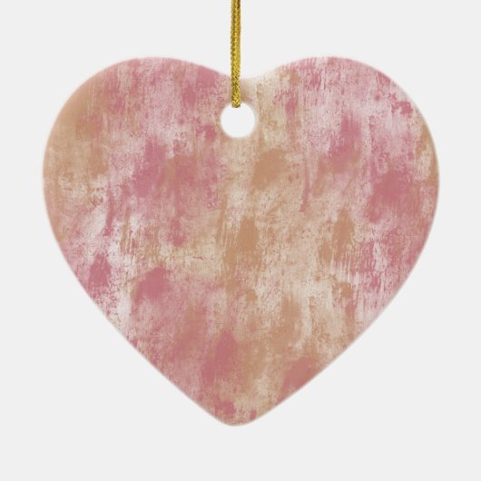 Daydroomroze Keramisch Ornament (Achterkant)