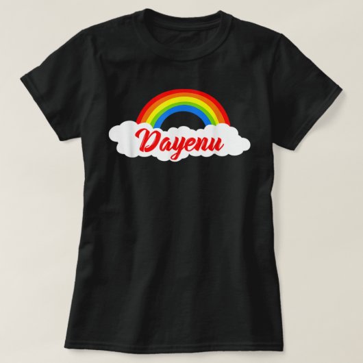 Dayenu Passover Song - Funny Pesach Seder Dinner T-shirt (Design voorkant)