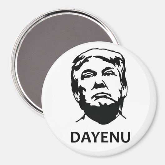 Dayenu Trump magneet (Voorkant / Achterkant)