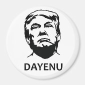 Dayenu Trump magneet (Voorkant)