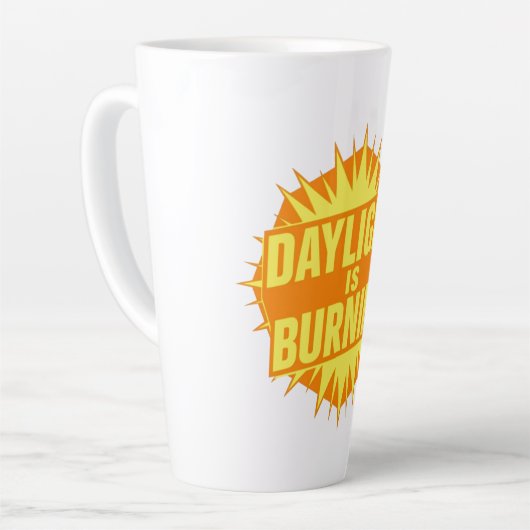 Daylight Is Burning Latte Mok (Linkerhoek)