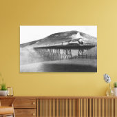 Daylight Limited Railroad over Tressel Canvas Afdruk (Insitu (Woonkamer))