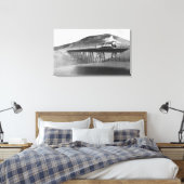 Daylight Limited Railroad over Tressel Canvas Afdruk (Insitu (Slaapkamer))