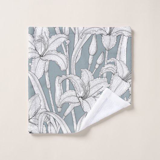 Daylileugens Bad Handdoek (Wasdoekje)