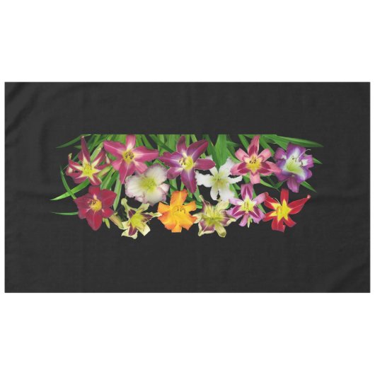 Daylileugens. Tafelkleed (Voorkant (Horizontaal))