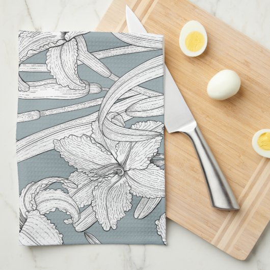 Daylileugens Theedoek (Quarter Fold)