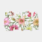 Daylilies gepersonaliseerd bedankdoosjes (Uitgevouwen)